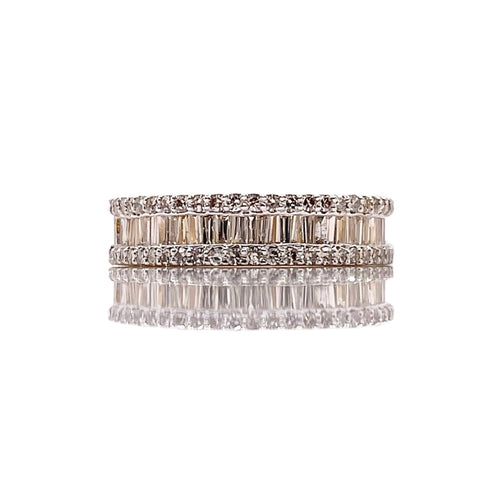 0.73 CT. Natural Diamond Band In 10 KT Yellow Gold