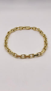 5.1mm Hermes Link Chain & Bracelet In 10 KT Yellow Gold