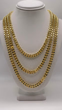 Load image into Gallery viewer, 5.5mm Franco Link Chain In 10 KT Yellow Gold