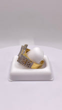 Load image into Gallery viewer, 1.38 CT. VVS-VS Natural Diamond Star Ring In 10 KT Yellow Gold