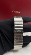 Load image into Gallery viewer, 39.8mm Men’s Cartier Santos De Large Watch With Blue Dial