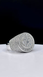 Men’s Silver Ring With CZ