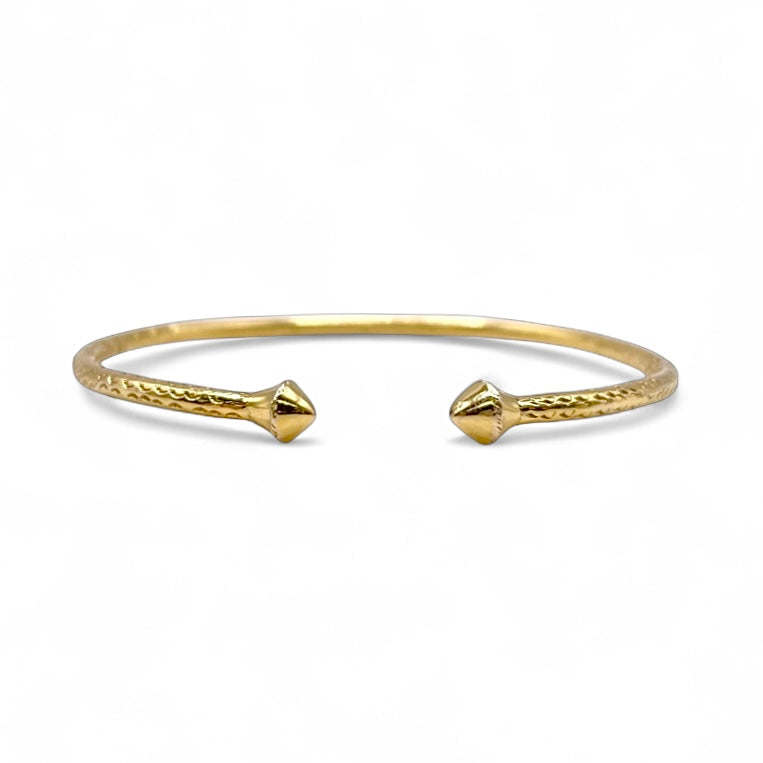 Baby Bangle In 10 KT Yellow Gold
