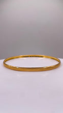 Load image into Gallery viewer, 3.5mm Bangle In 21 KT Yellow Gold