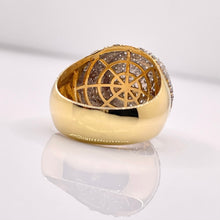 Load image into Gallery viewer, 2.01 CT. Natural Diamond Men’s Round Shape Ring In 10 KT Yellow Gold
