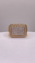 Load image into Gallery viewer, 0.98 CT. Natural Diamond Men’s Ring In 10 KT Yellow Gold