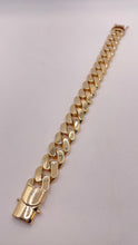 Load image into Gallery viewer, 14.9mm Solid Miami Cuban Link Bracelet In 10 KT Yellow Gold