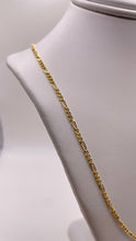 Load image into Gallery viewer, 2.0mm Figaro Chain In 10 KT Yellow Gold