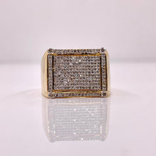 Load image into Gallery viewer, 0.68 CT. Natural Diamond Men’s Ring In 10 KT Yellow Gold