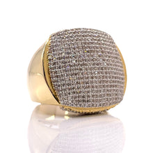 Load image into Gallery viewer, 2.55 CT. Natural Diamond Men’s Ring In 10 KT Yellow Gold
