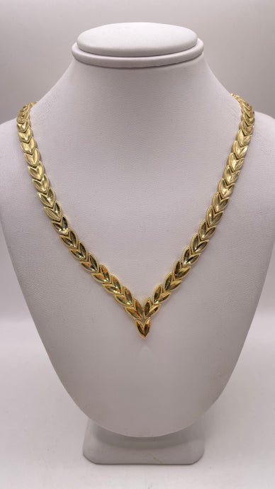 14 KT Women’s Diamond-Cut Necklace