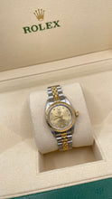 Load image into Gallery viewer, 26mm Two-Tone Women’s Rolex Oyster Perpetual Watch With A Diamond Dial