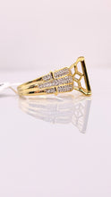 Load image into Gallery viewer, 0.61 CT. Natural Diamond Women’s Ring In 10 KT Yellow Gold
