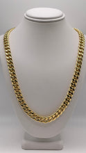 Load image into Gallery viewer, 7.6mm Miami Cuban Link Chain In 14 KT Yellow Gold