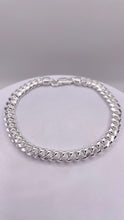 Load image into Gallery viewer, 6mm Solid Miami Cuban Chain/Bracelet In Silver