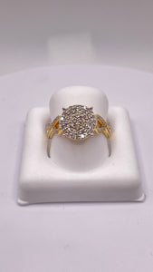 0.48 CT. Natural Diamond Women’s Infiniti Design Ring In 10 KT Yellow Gold