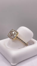 Load image into Gallery viewer, 0.75 CT. Natural Diamond Women’s Ring In 10 KT Yellow Gold