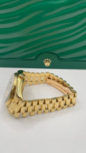 Load image into Gallery viewer, 36mm 18 KT DayDate Rolex Watch With Champagne Dial &amp; Presidential Band