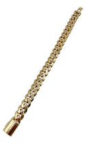 Load image into Gallery viewer, 12mm Solid Miami Cuban Link Bracelet In 10 KT Yellow Gold