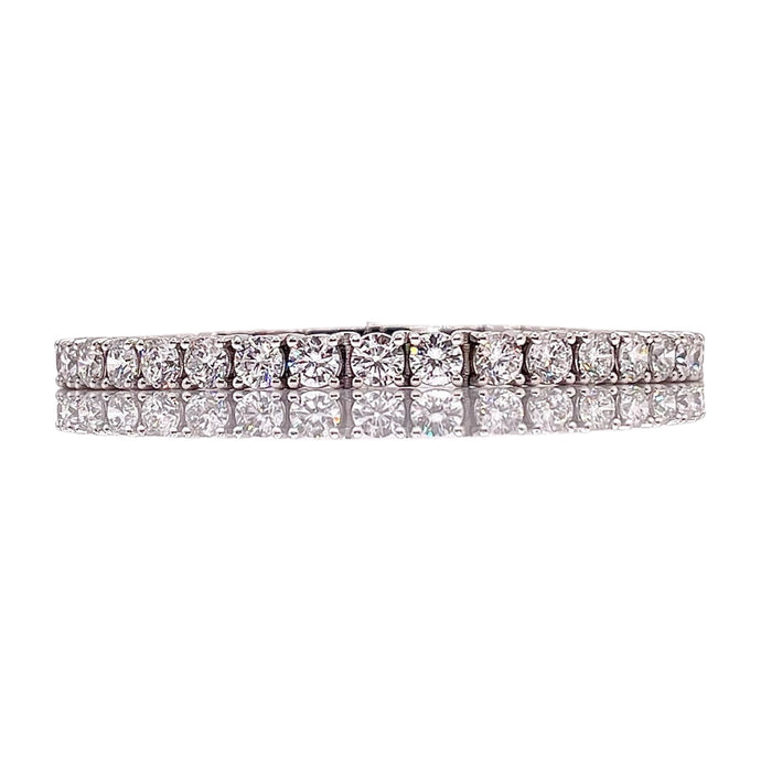 11.51 CT. Lab Grown Diamond Tennis Bracelet In 14 KT White Gold