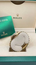 Load image into Gallery viewer, 28mm Ladies Rolex DateJust Watch 18 KT With Silver Diamond Dial