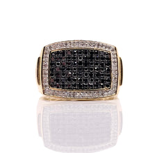 Load image into Gallery viewer, 0.93 CT. Natural Diamond Men’s Ring In 10 KT Yellow Gold