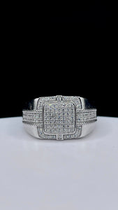 Men’s Silver Ring With CZ
