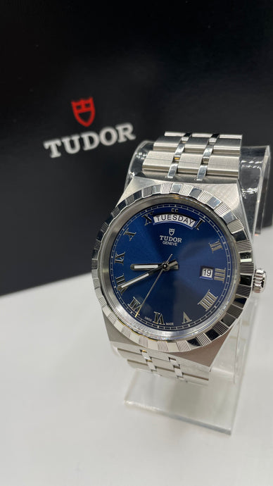 TUDOR Royal 41mm Men’s Watch With Blue Roman Numeral Dial