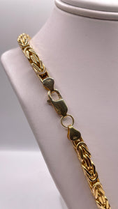 5mm Byzantine Chain In 10 KT Yellow Gold