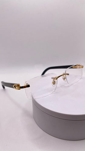 Black Buff Cartier Glasses
