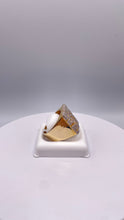 Load image into Gallery viewer, 0.88 CT. Natural Diamond Unique Nugget Men’s Ring In 10 KT Yellow Gold