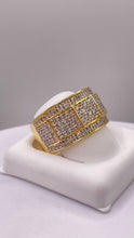 Load image into Gallery viewer, 1.60 CT. Natural Diamond Men’s Band Ring In 10 KT Yellow Gold