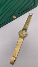 Load image into Gallery viewer, Women’s Diamond 18 KT Gold Rolex Cellini Watch
