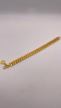 Load image into Gallery viewer, 9.3mm Solid Miami Cuban Link Bracelet In 24 KT Yellow Gold