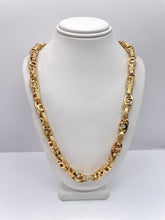 Load image into Gallery viewer, 8mm Unique Chain In 10 KT Yellow Gold