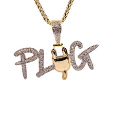 Load image into Gallery viewer, 0.72 CT. Natural Diamond Plug Pendant In 10 KT Yellow Gold