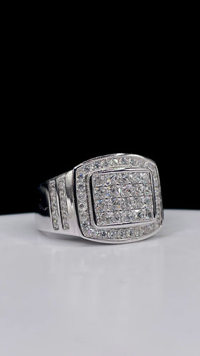 Men’s Silver Ring With CZ