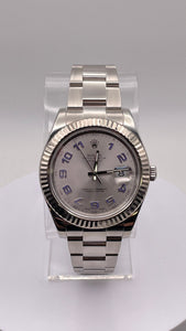 41mm DateJust Rolex Rhodium Ghost Dial