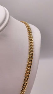 6mm Miami Cuban Link Chain & Bracelet Combo In 10 KT Yellow Gold