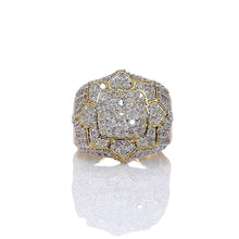 Load image into Gallery viewer, 2.15 CT. Natural Diamond Men’s Ring In 10 KT Yellow Gold