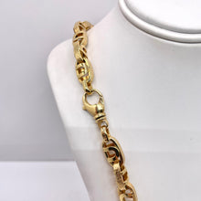Load image into Gallery viewer, 8mm Unique Chain In 10 KT Yellow Gold