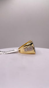 2.24 CT. Natural Diamond Men’s Ring In 10 KT Yellow Gold