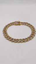 Load image into Gallery viewer, 4.7 CT. Natural Diamond Men’s Bracelet In 10 KT Yellow Gold