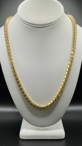 6.1mm 10 KT Round Box Chain