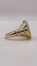 Load image into Gallery viewer, Watch Ring In 10 KT Yellow Gold With CZ