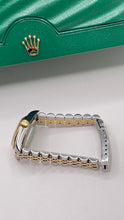 Load image into Gallery viewer, 26mm Two-Tone Women’s Rolex Oyster Perpetual Watch With A Diamond Dial