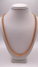 Load image into Gallery viewer, 4.4mm Diamond-Cut Franco Link Chain In 10 KT Rose Gold