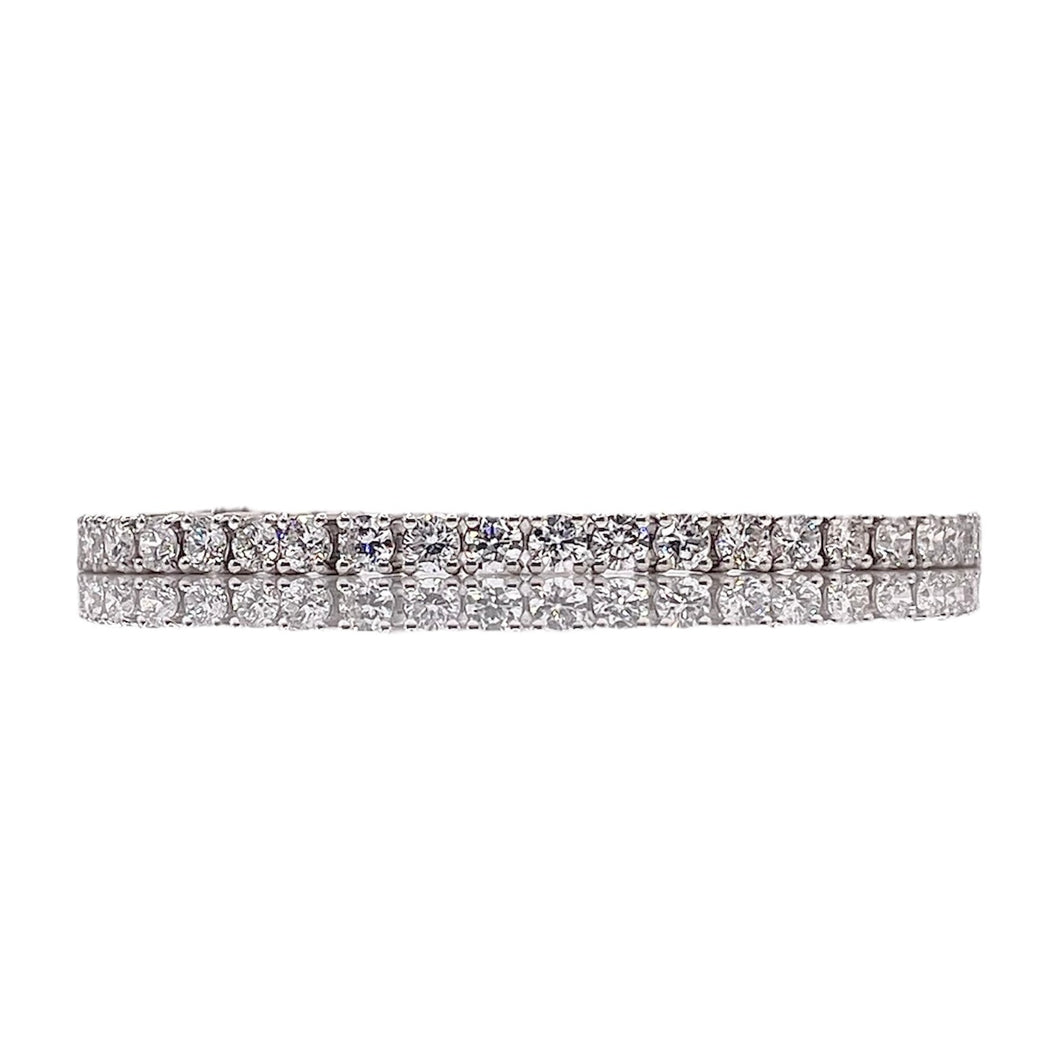 8.00 CT. T.W Lab Grown Diamond Tennis Bracelet In 14 KT White Gold