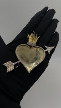 Load image into Gallery viewer, 2.40 CT. Natural Diamond Heart Shape Memorial Pendant In 10 KT Yellow Gold