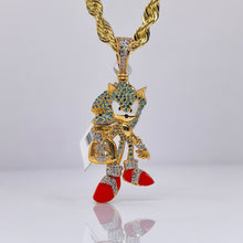 Load image into Gallery viewer, 0.49 CT. Natural Diamond Sonic Pendant In 10 KT Yellow Gold